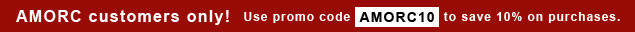Use promo code AMORC10 to save 10% on purchases. AMORC customers only.