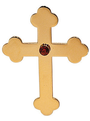 Colombe Cross brooch