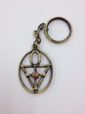 Key Chain Antique Rosicrucian