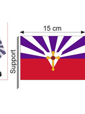 AMORC Desk Flag