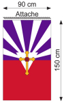 Rosicrucian Flag 90 X 150