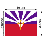 Rosicrucian Flag 30 x 40