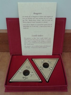 Candle Holders- Mrs. Banks Stacey