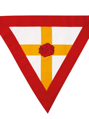 Rosicrucian Apron - Red - Made in Indonesia