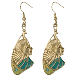 Peacock Maiden - Earrings