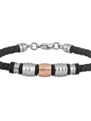 Steller Braided Leather Bracelet