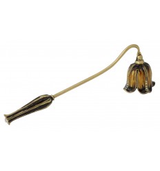 Gold flower petal snuffer