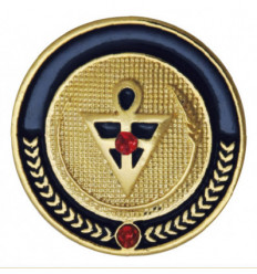 Rosicrucian Insignia-Blue-Gold
